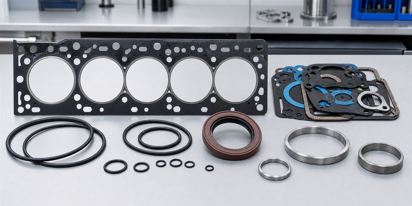 5310160021 Gasket for MTU 2000 series applications - MTU Gaskets and seals spare part with serial-number verification