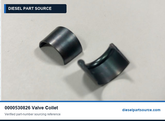 MTU 595 Parts | 0000530826 | VALVE COLLET