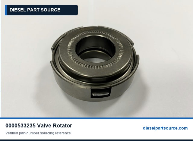 MTU 1163 Parts | 0000533235 | VALVE ROTATOR