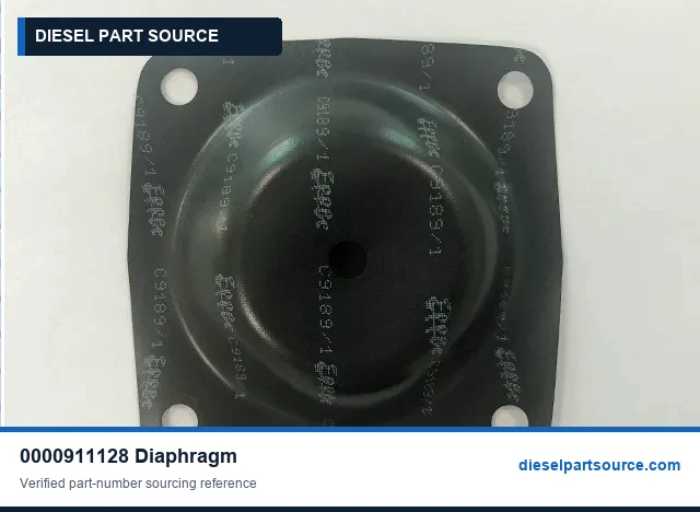 MTU 956/1163 PARTS | 0000911128 | DIAPHRAGM