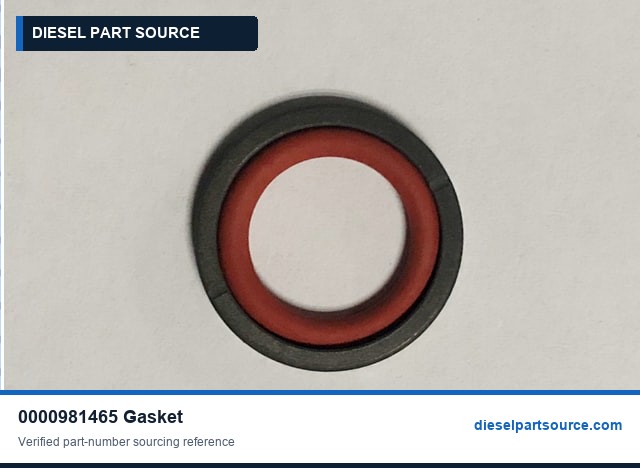 MTU 1163 Parts | 0000981465 | GASKET