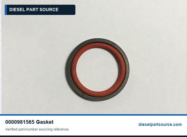 MTU 1163 Parts | 0000981565 | GASKET