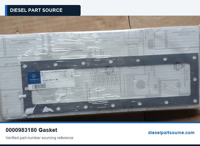 MTU 183 Parts | 0000983180 | GASKET INTER COOLER
