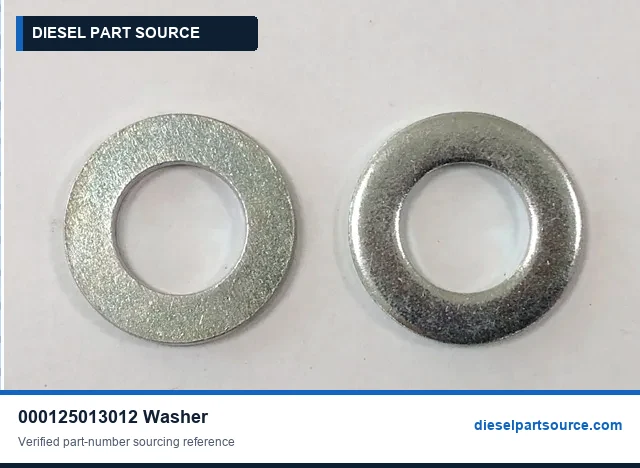 MTU 4000 PARTS | 000125013012 | WASHER