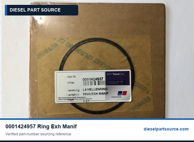 MTU 4000 Parts | 0001424957 | LAMELLAR RING