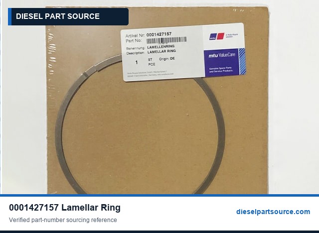 MTU 2000 Parts | 0001427157 | LAMELLAR RING
