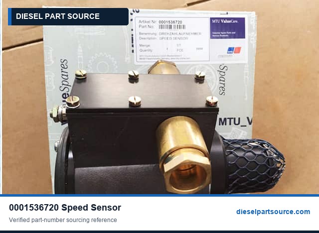 MTU 396 Parts | 0001536720 | SPEED SENSOR