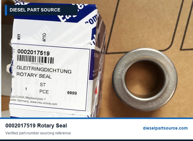 MTU 396 Parts | 0002017519 | ROTARY SEAL