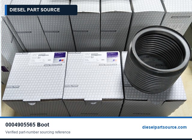 MTU 956 Parts | 0004905565 | BOOT