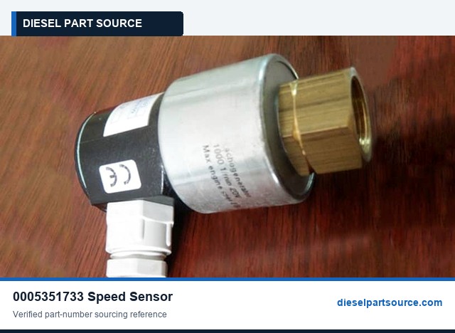 MTU 183 Parts | 0005351733 | SPEED SENSOR