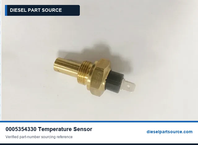 MTU 183 PARTS | 0005354330 | TEMPERATURE SENSOR