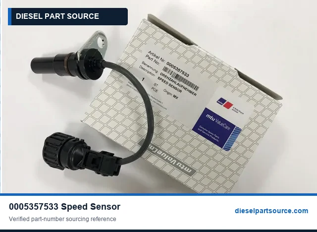 MTU 4000 PARTS | 0005357533 | SPEED SENSOR