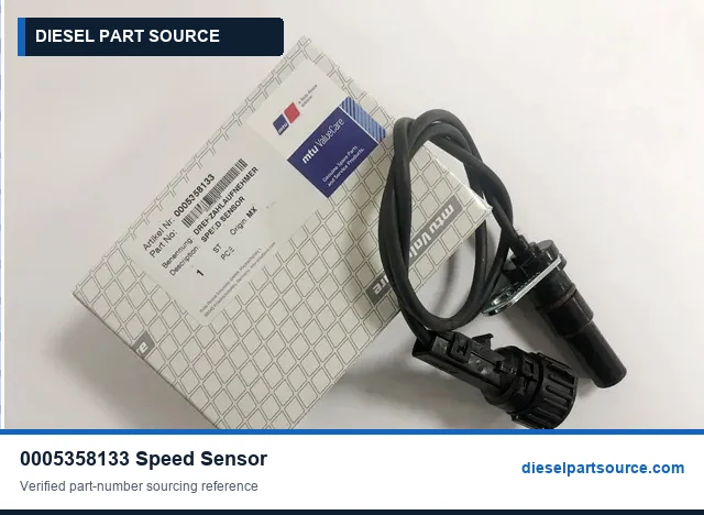 MTU 4000 ENGINE PARTS | 0005358133 | SPEED SENSOR