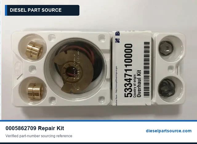 MTU 183 PARTS | 0005862709 | REPAIR KIT