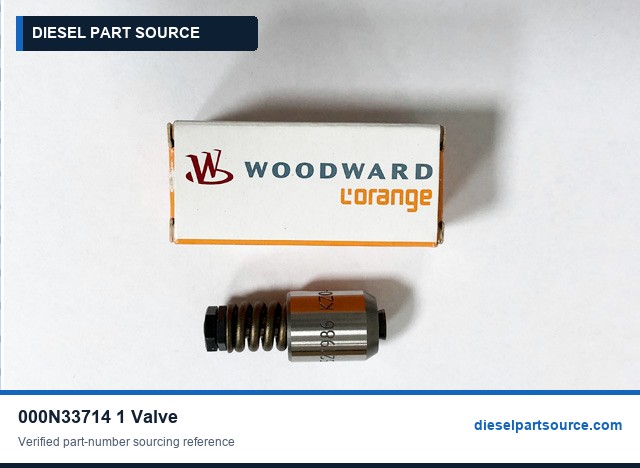 MTU 538 Parts | 000N33714/1 | VALVE