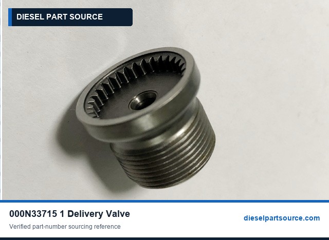 MTU 538 Parts | 000N33715/1 | DELIVERY VALVE