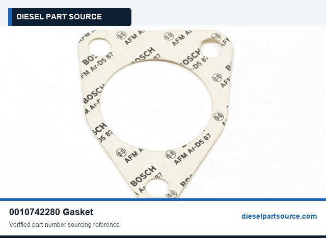 MTU 183 Parts | 0010742280 | GASKET