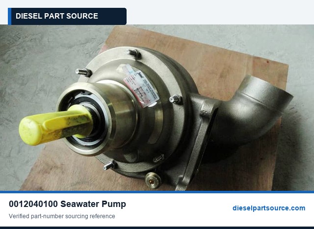 MTU 183 Parts | 0012040100 | SEAWATER PUMP