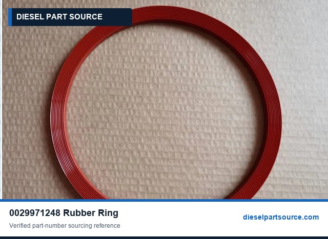 MTU 1163 Parts | 0029971248 | RUBBER RING