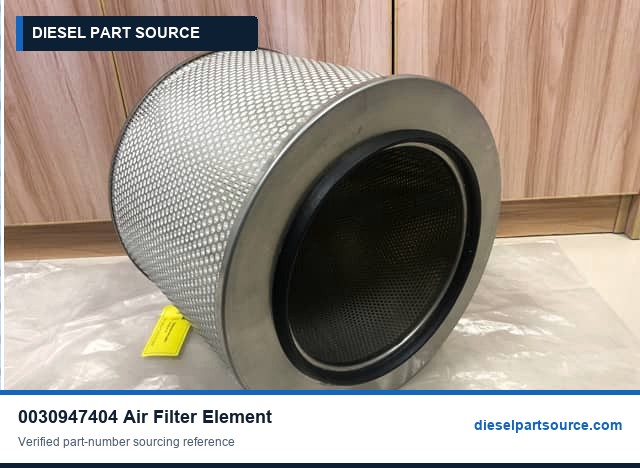 MTU 396 Parts | 0030947404 | AIR FILTER ELEMENT
