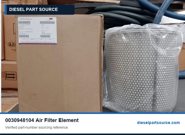 MTU 396 Parts | 0030948104 | AIR FILTER ELEMENT