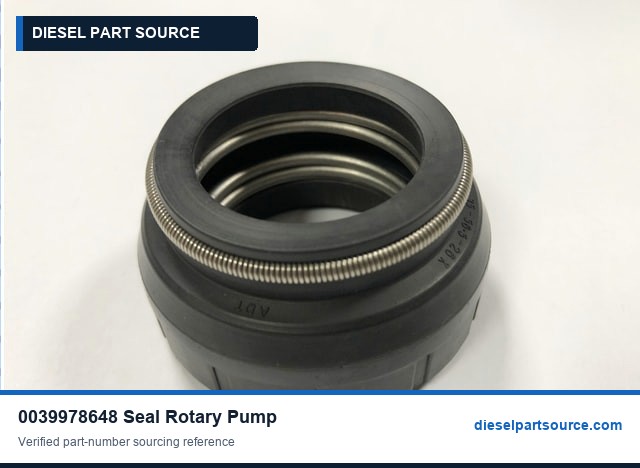 MTU 396 Parts | 0039978648 | SEAL ROTARY PUMP