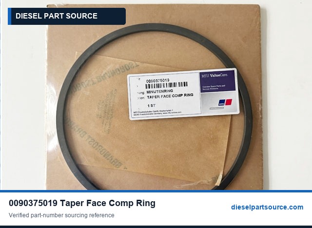 MTU 4000 Parts | 0090375019 | TAPER FACE COMP RING