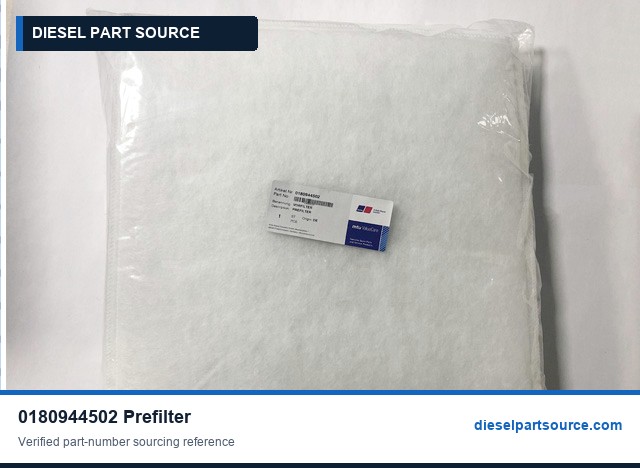 MTU 956/1163 Parts | 0180944502 | PREFILTER