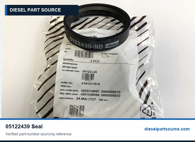 MTU 2000 Parts | 05122439 | SEAL