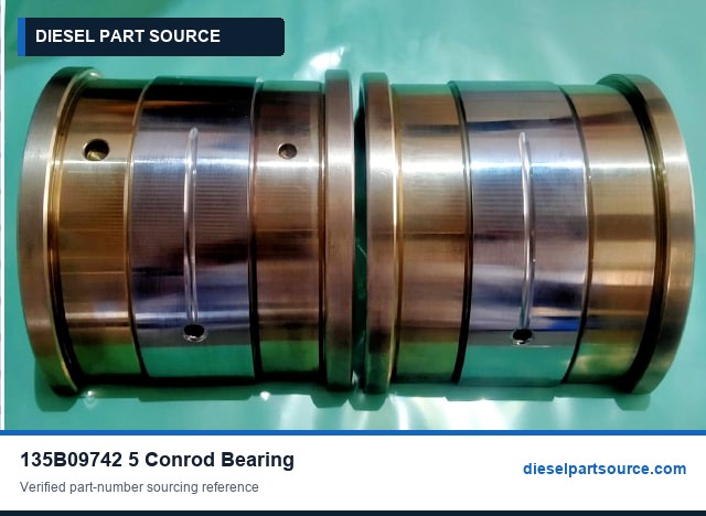 MTU 538 Parts | 135B09742/5 | CONROD BEARING