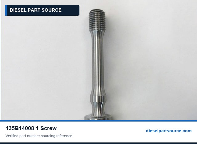 MTU 538 Parts | 135B14008/1 | SCREW