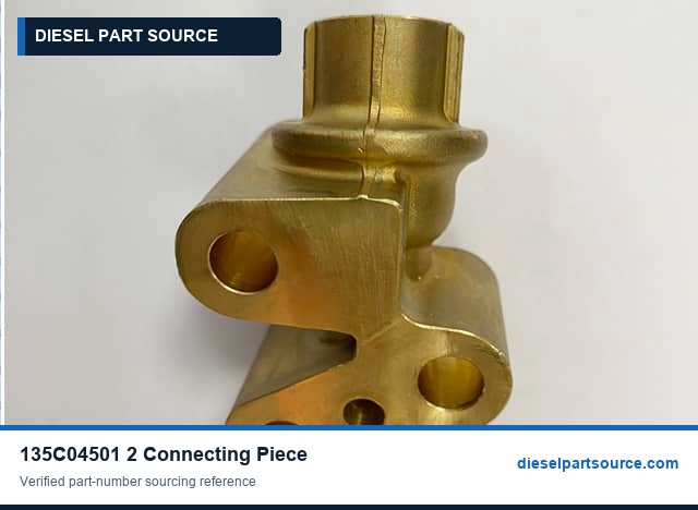 MTU 538 Parts | 135C04501/2 | CONNECTING PIECE