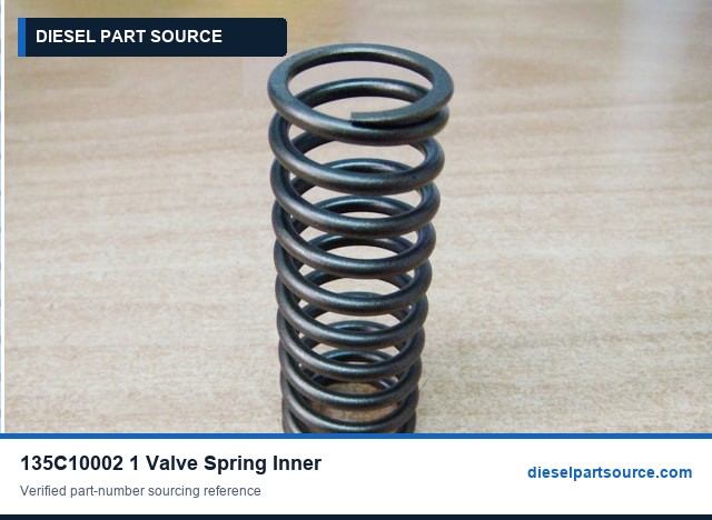 MTU 538 Parts | 135C10002/1 | VALVE SPRING INNER