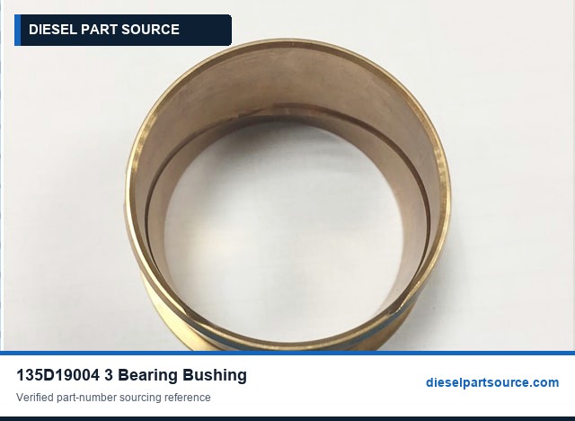 MTU 538 Parts | 135D19004/3 | BEARING BUSHING