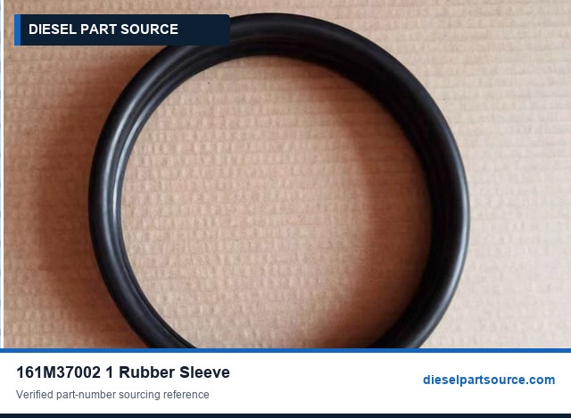 MTU 1163 Parts | 161M37002/1 | RUBBER SLEEVE