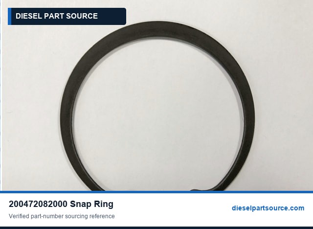 MTU 595 Parts | 200472082000 | SNAP RING