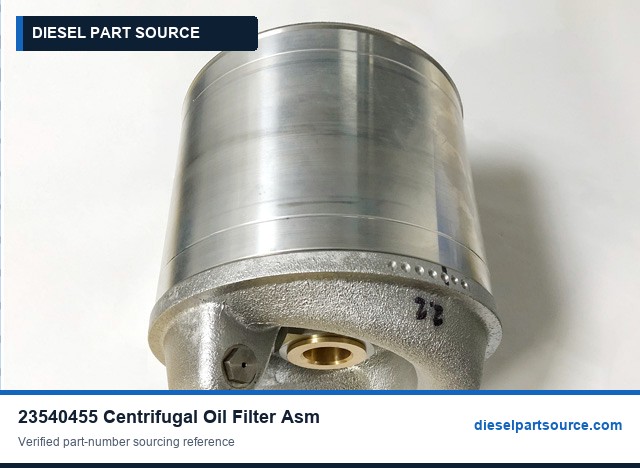 MTU 4000 PARTS | 23540455 | CENTRIFUGAL OIL FILTER ASM
