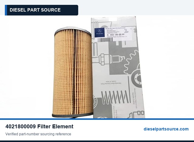 MTU 183 Parts | 4021800009 | FILTER ELEMENT