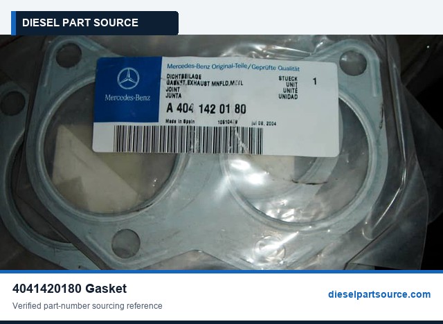 MTU 183 Parts | 4041420180 | GASKET