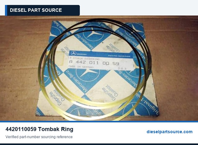 MTU 183 Parts | 4420110059 | TOMBAK RING