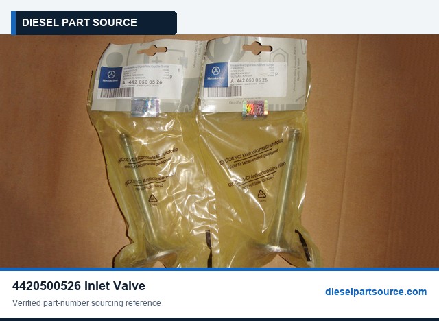MTU 183 Parts | 4420500526 | INLET VALVE