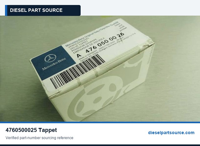 MTU 183 Parts | 4760500025 | TAPPET