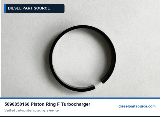 MTU 2000 Parts | 5090850160 | PISTON RING F/TURBOCHARGER