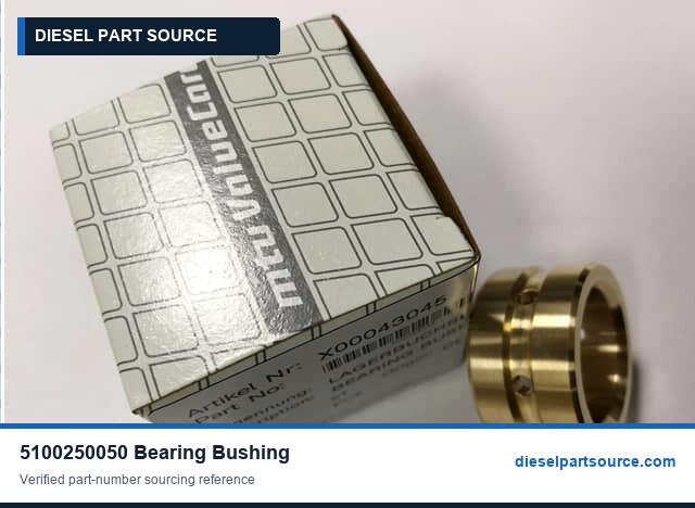 MTU 396 Parts | 5100250050 | BEARING BUSHING