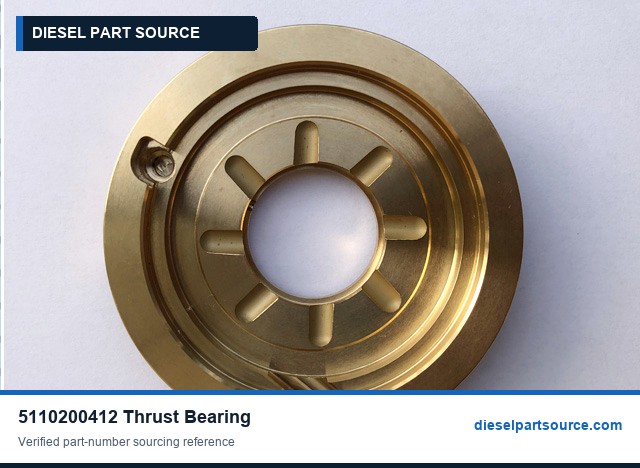 MTU 956/1163 Parts |5110200412 | THRUST BEARING