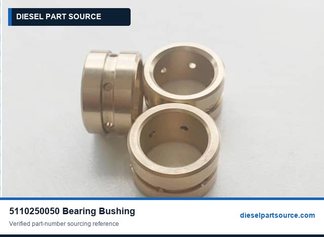 MTU 396 Parts | 5110250050 | BEARING BUSHING