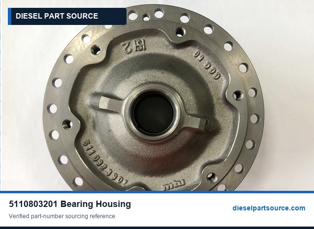 MTU 396 Parts | 5110803201 | BEARING HOUSING