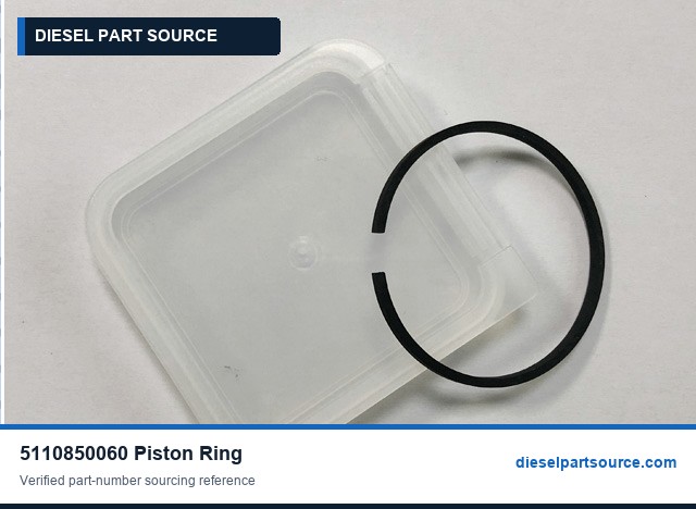 MTU 956/1163 Parts | 5110850060 | PISTON RING