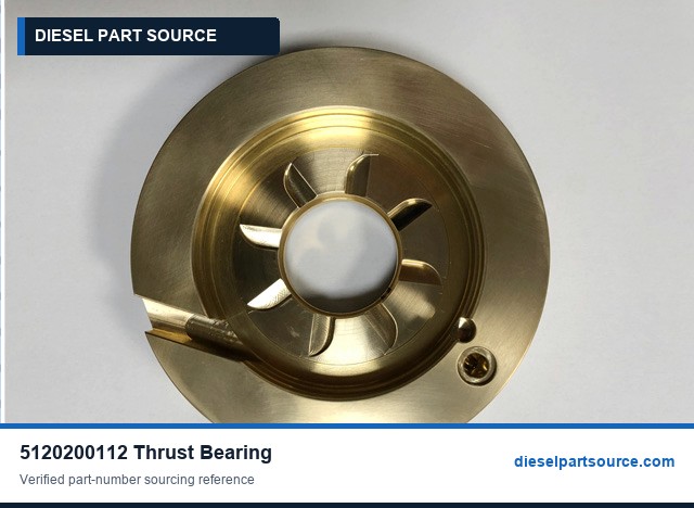 MTU 1163 ENGINE PARTS | 5120200112 | THRUST BEARING