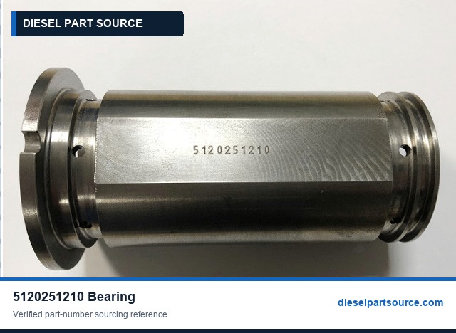 MTU 1163 ENGINE PARTS | 5120251210 | BEARING